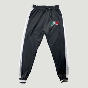 Canelo Alvarez World Champ Joggers Black White Stripe Boxing Streetwear Large